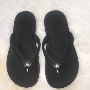 EUC Crocs Crocband Flip Flops
